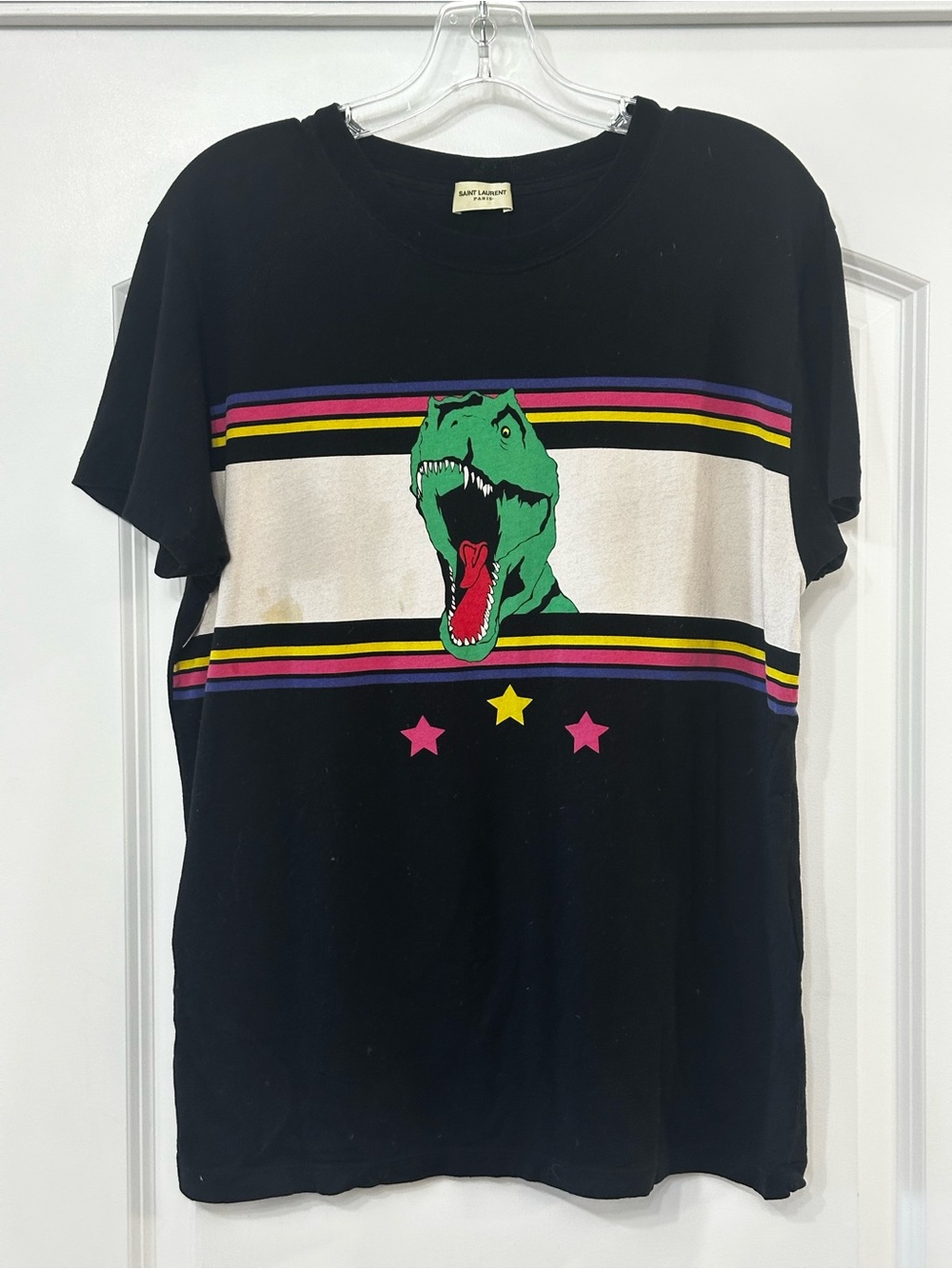 Saint Laurent Paris FW16 Dinosaur Graphic